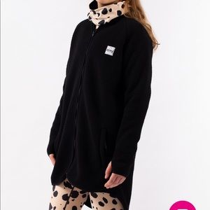 Eivy Fleece | Redwood Sherpa Coat - Black | S - ski / snowboard